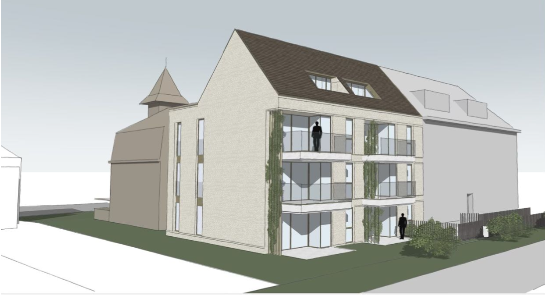 Ontwikkeling van 8 appartementen en renovatie van historische villa